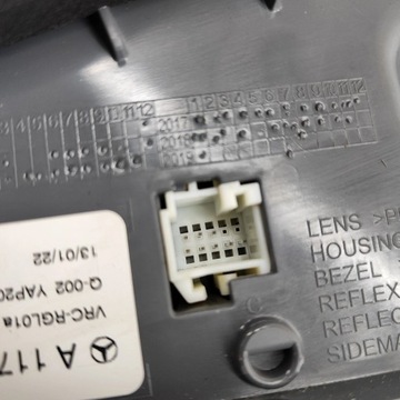 фото thumb №7, Mercedes-benz cla c117 x117 w117 2016 левая сторона лампа задняя