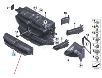 фото thumb №7, Bmw 6 f06 радиатор нижний канал воздуха m sport 51748056069 2016 oem