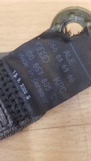 фото thumb №2, Pas безпеки задня лівий audi a8 d2