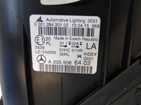 фото thumb №11, Mercedes c klasa w205 205 лампа левая h7 czarna