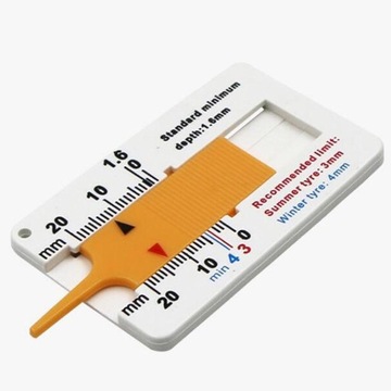 3X Tyre Tread Car Depth Gauge Auto Tire Tread