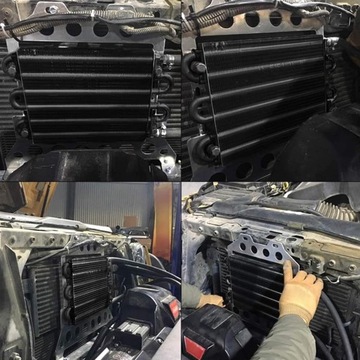 фото thumb №9, Радіаторів масла універсальний підсилювача коробки коробки передач диференціала 4 рядів