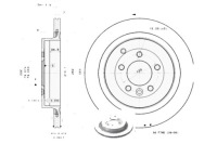 фото thumb №3, Диск тормозная задняя land rover discovery iv range rover sport l320