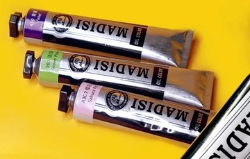 Artystyczna Farba Olejna Czarna 170ml - Madisi- 791 mars black Ekonomiczna