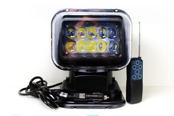 LAMPA ROBOCZA LEDOWA REFLEKTOR LED HALOGEN 50W NA PILOT BEZPRZEWODOWA 12-24