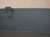 фото thumb №8, Рамка корпус козирок спідометра fiat panda ii 1.1 benz 735320191