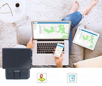 Śledzenie auta flota OBD GPS tracker Android iOS