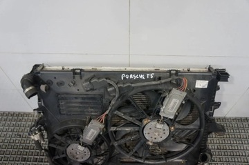 фото thumb №8, Радиатор комплект вентиляторы pas переднее touareg porsche cayenne 7l 3.2