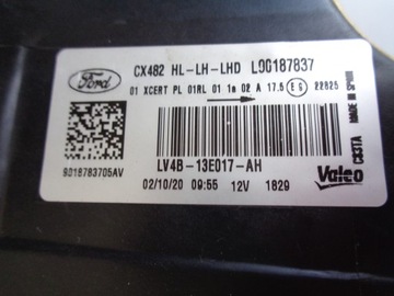 фото thumb №11, Лампа левая фара ford kuga mk3 19- полный led