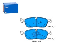 фото thumb №1, Тормозные колодки тормозные перед jaguar f-pace xe xf ii xf sportbrake land