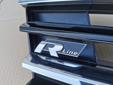 фото thumb №13, Vw tiguan ii 5na r-line решётка радиатора решётка радиатор 5na853653b b.ładny
