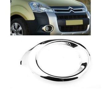 фото thumb №1, Права рамка галоген хром citroen berlingo 2012 - 2018