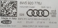 фото thumb №9, Спидометр приборы audi s4 b9 s5 f5 tfsi 8w5920776j