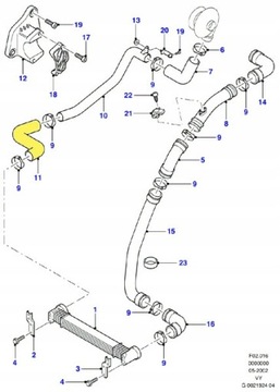 фото thumb №2, Труба шланг интеркулер turbo ford galaxy 1568168