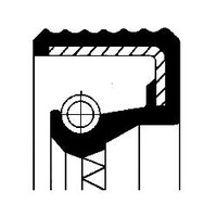 фото thumb №1, Сальник вала коленчатого corteco co01032643b