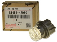 фото thumb №1, Цоколь лампочка led лампы задняя противотуманной 81455-42060 оригинальный номер toyota rav4