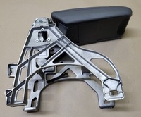 фото thumb №10, Підлокітник тунелю середнього каркас сірий шкіра audi a5 8w a4 b9 s-line