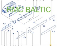 фото thumb №15, Nowa молдинг бічна ліва renault trafic iii opel vivaro b fiat talento nv300