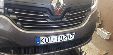 фото thumb №2, Renault trafic iii - планки хром хромовані решітка радіатора