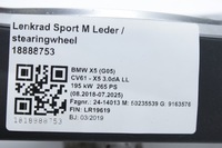 фото thumb №7, Кермо м-пакет пелюстки асистент wibracje bmw g30 g11 g05 x5 g06 x6 g07 x7