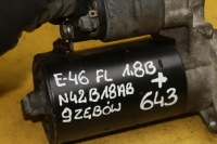Стартер bmw e46 fl 1.8b 9 зубьев 7505203 с Разборки, фото thumb
