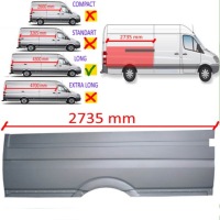 фото thumb №1, Vw crafter long средний 4300 bok задняя крыло pr 05-