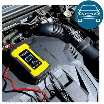 Автоматический выпрямитель с ЖК -ремонтным функцией 12V 6A Аккумулятор зарядного устройства.