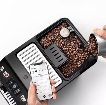 КОФЕМАШИНА SMART DE'LONGHI LATTE ДАВЛЕНИЕ КОФЕ СО льдом X50 НАПИТКИ