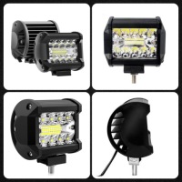 Лампа рабочая led 60w противотуманная фара прожектор фара автомобильный 12v 24v Доставка, фото thumb