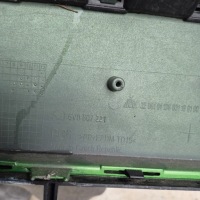 фото thumb №7, Skoda fabia iii 3 14-18 бампер перед передній 4xpdc spr плита 6v0807221