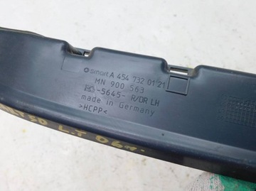 фото thumb №6, Smart forfour i 2006r захист планка лівий зад