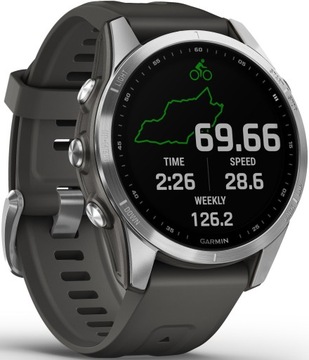 Умные часы GARMIN Fenix ​​7S Серебристо-серые
