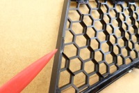 Alfa romeo mito 08- заглушка решётка бампера правая перед 156086094 dx оригинальный номер с Разборки, фото thumb