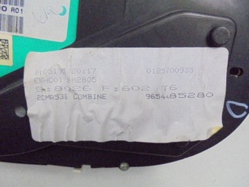 фото thumb №7, Peugeot 307 спідометр  прилади рестайлінг 1.6hdi p9654485280