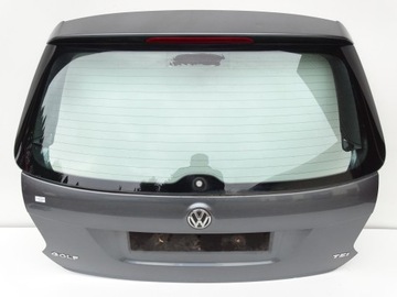 фото thumb №1, Кришка зад задня багажника + скло ld7x vw golf vi mk6 універсал 08-13r