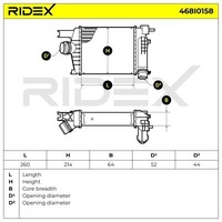 фото thumb №2, Радиатор воздуха наддувочный renault clio iv