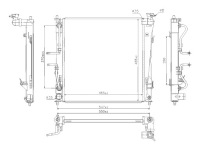 фото thumb №1, Kia optima 2010-2015 радиатор 253103q600