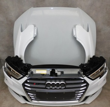 фото thumb №7, Audi s3 8v 8v5 рестайлінг a3 s line перед бампер лампи капот pas крила