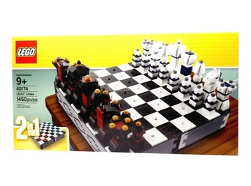 кирпичи Игра LEGO 40174 Chess Set Шахматы Шашки