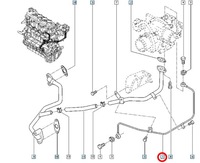 фото thumb №5, Шланг труба питание turbo 1.6 dci espace v oryg