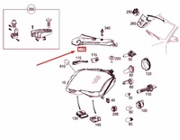 фото thumb №10, Mercedes-benz glk x204 защита фара правого a2048261024 oem