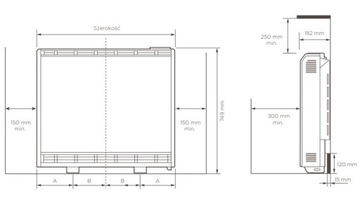 PIEC ELEKTRYCZNY AKUMULACYJNY DIMPLEX XLE 150 3,3 kW