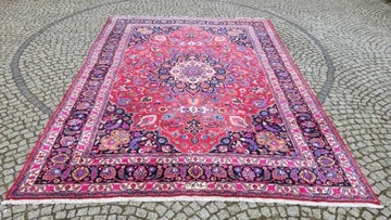 ПЕРСИДСКИЙ КОВЕР С СЕТКОЙ ПОДПИСЬЮ R.WOVEN IRAN 260/360
