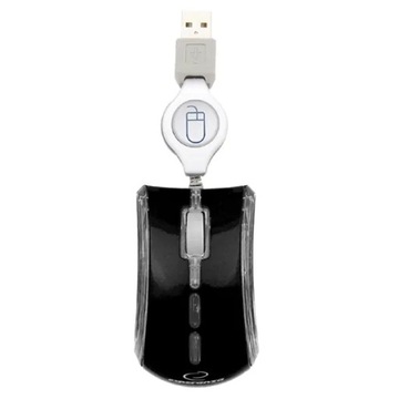 EM109K Mysz Elaneo mini optyczna USB czarna Espera