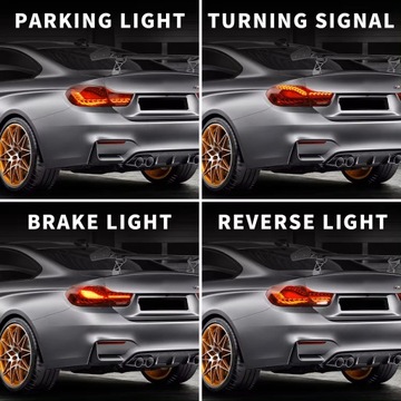 фото thumb №11, Повний модуль задніх світла led автомобіля для  bmw 4 m4 f32 f33 f36 f82 f83 2013-2020