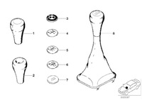 фото thumb №7, Эмблема рычаг переключения передач m bmw e21 e23 e24 e28 e30 e32