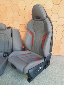 фото thumb №8, Bmw x4m f98, x4 g02 салон сидіння карбон пам'ять з підігрівом 12 km