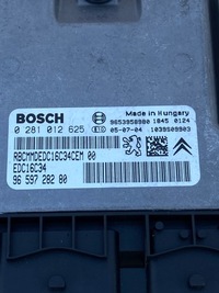 фото thumb №6, Бортовий комп'ютер peugeot 407 1.6 hdi 0281012625 9659728280