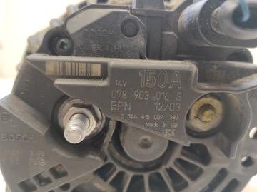 фото thumb №5, Audi a4 b6 00- 2.4 v6 генератор 150a 078903016s