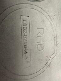 фото thumb №3, Жабо верхний защита land range rover defender l8b2-021b44-a оригинал